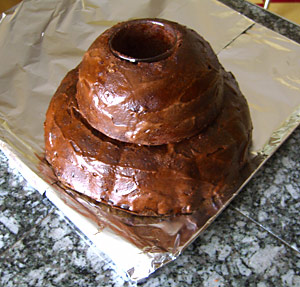volcano cake