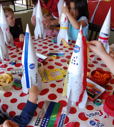 Picture Design on Finkbuilt    Blog Archive    Water Rocket Party